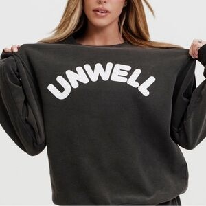 Unwell Black Crewneck Sweatshirt
